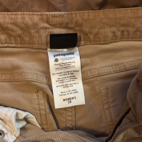 Patagonia Women's Boot Cut Corduroy Jeans in Khaki - Picture 2 of 5